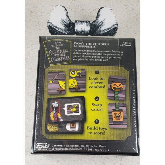 The Nightmare Before Christmas - Making Christmas Card Game - Funko Games 2021 - Picture 9 of 11